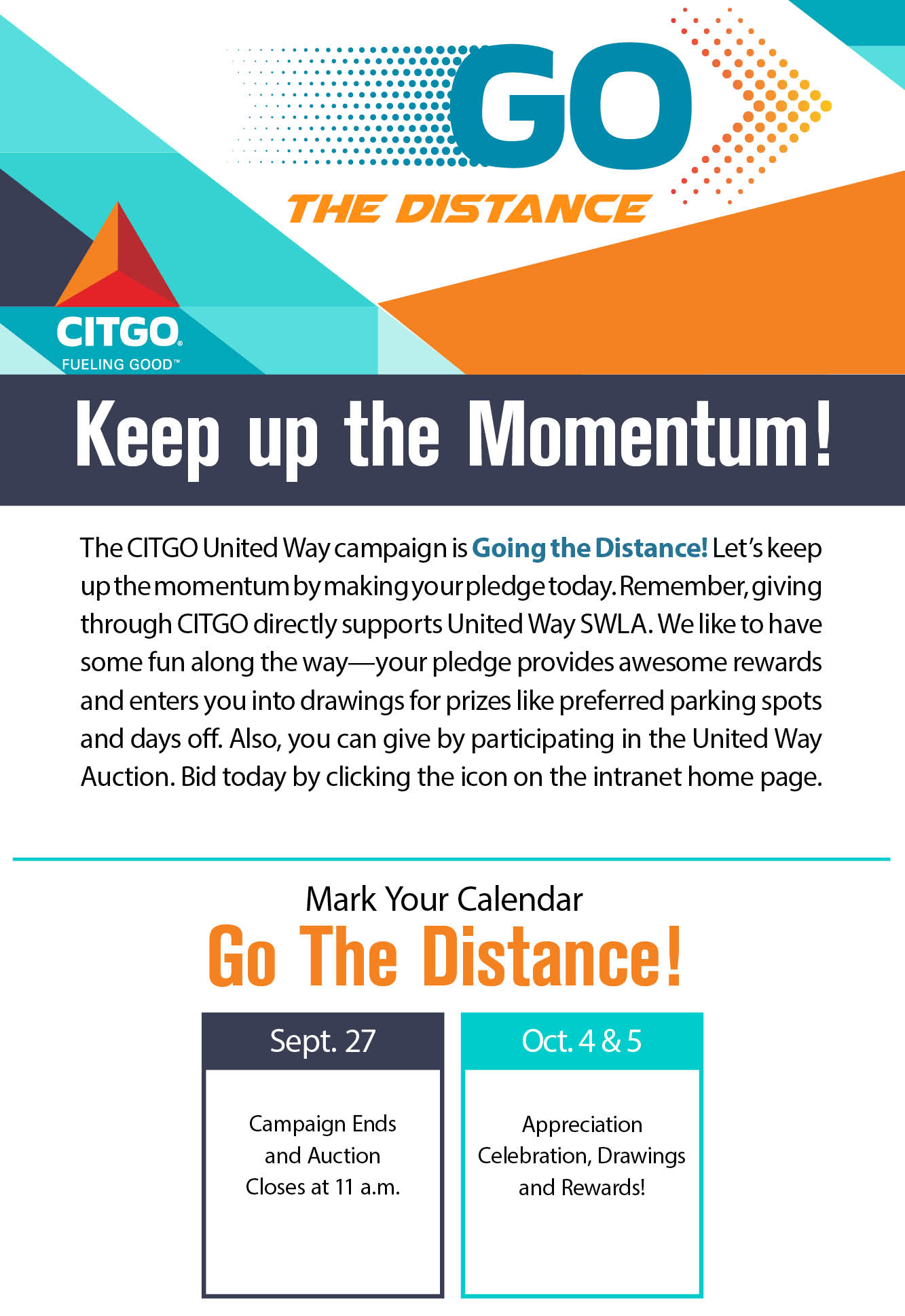 CITGO – Go the Distance – Poster4